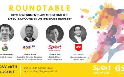 Alberto Bichi Pannellist at GSIC Roundtable on the effects of COVID-19 on the Sport Industry