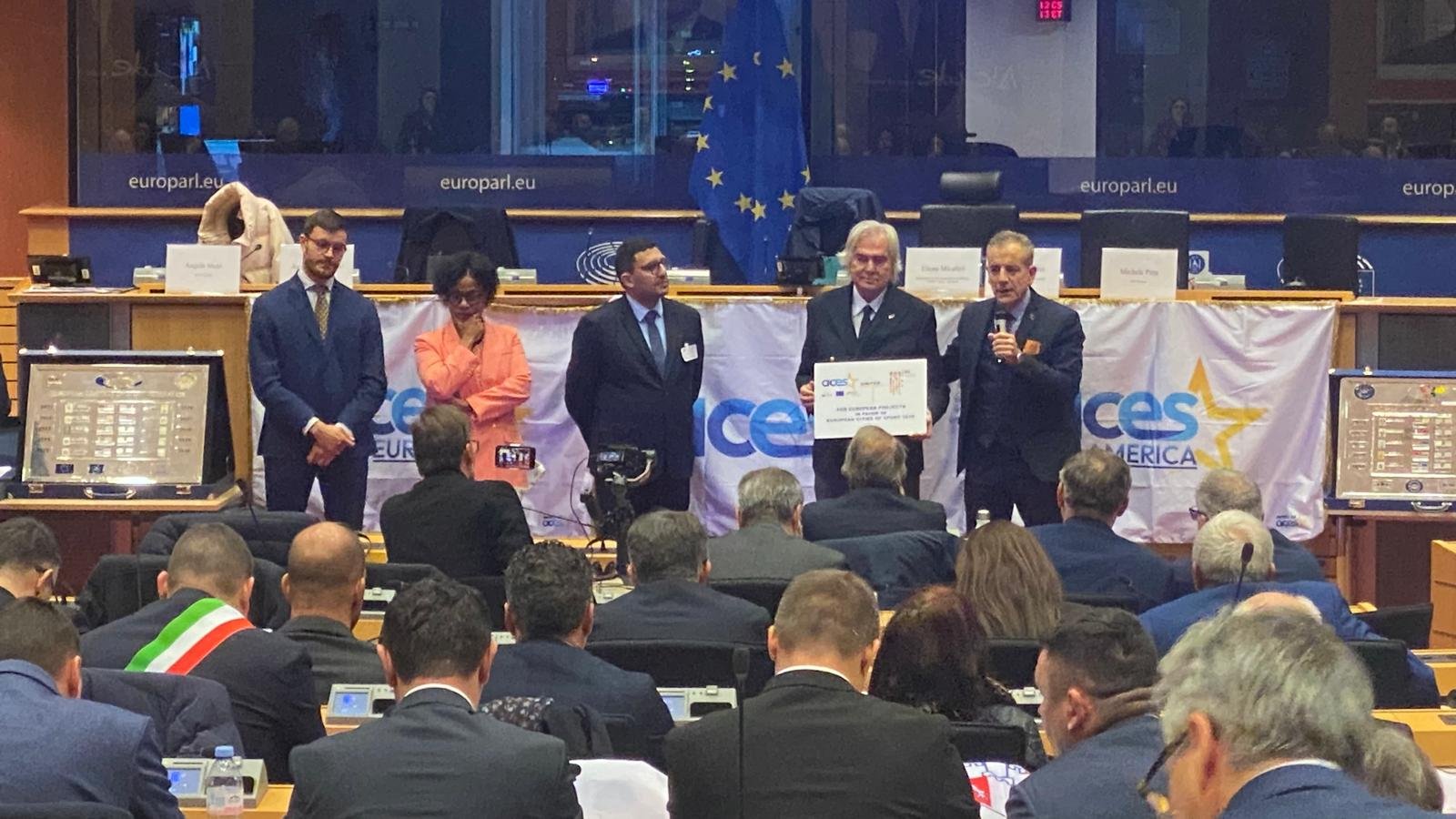 EPSI - ACES partnership official annoucement at the EU parliament